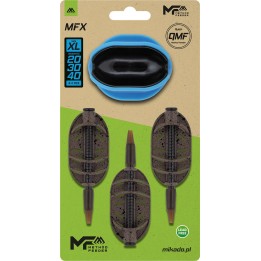 Zestaw Koszyków MIKADO Q.M.F MFX 20+30+40g+Foremka XL Method Feeder