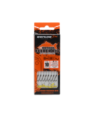 Przypony Method Feeder Rig z Push Stopem GENLOG hak 10 plecionka 0,12mm 8cm Przypony Method Feeder Rig z Push Stopem GENLOG hak 10 plecionka 0,12mm 8cm