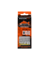 Przypony Method Feeder Rig z Push Stopem GENLOG hak 10 plecionka 0,12mm 10cm Przypony Method Feeder Rig z Push Stopem GENLOG hak 10 plecionka 0,12mm 10cm