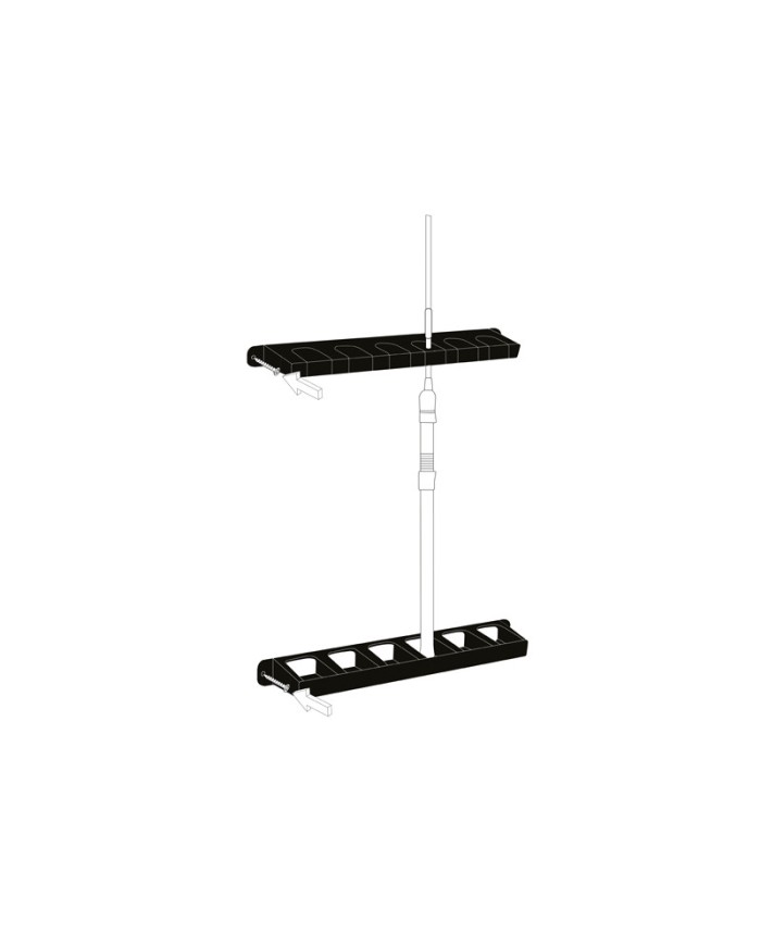 Uchwyt Na Wędki DELPHIN Wallhold 35x6.4x3cm Uchwyt Na Wędki DELPHIN Wallhold 35x6.4x3cm