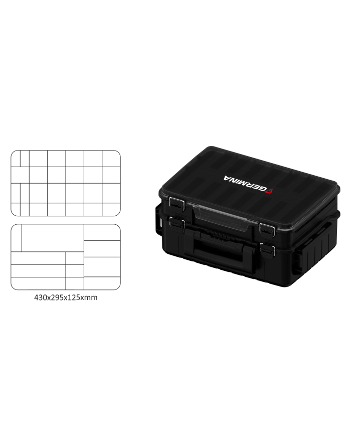 Skrzynka GERMINA DeLux BOX 43x29,5x12,5cm Skrzynka GERMINA DeLux BOX 43x29,5x12,5cm