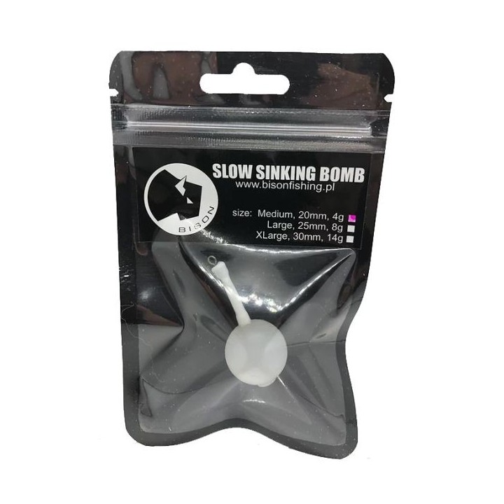 Bombka BISON FISHING Slow Sinking Bomb 30mm
