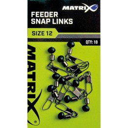 Łącznik MATRIX Feeder Bead Snap Links - roz. 14