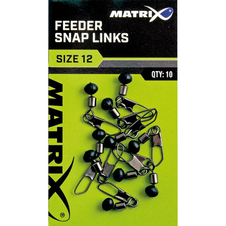 Łącznik MATRIX Feeder Bead Snap Links - roz. 14
