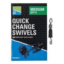 Szybkozłączka Preston Quick Change Swivels – Small