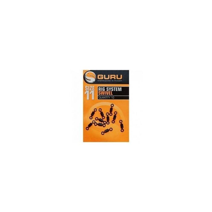 Krętliki Guru Rig System Swivels - roz.12