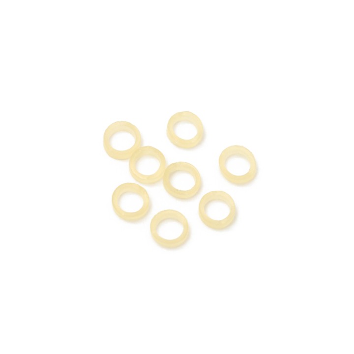 Gumki do pelletu MIKADO 3mm Heavy Transparentne - op. 50 szt.