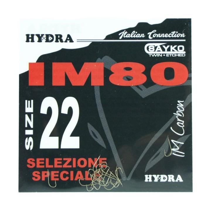 Haczyki Hydra IM80 - roz. 22