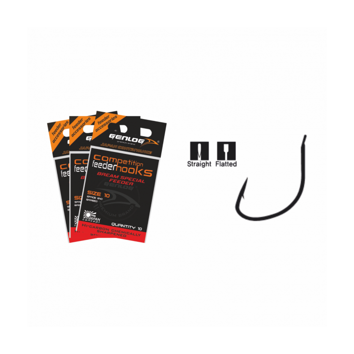 Haczyki GENLOG Bream Special Feeder - roz. 4