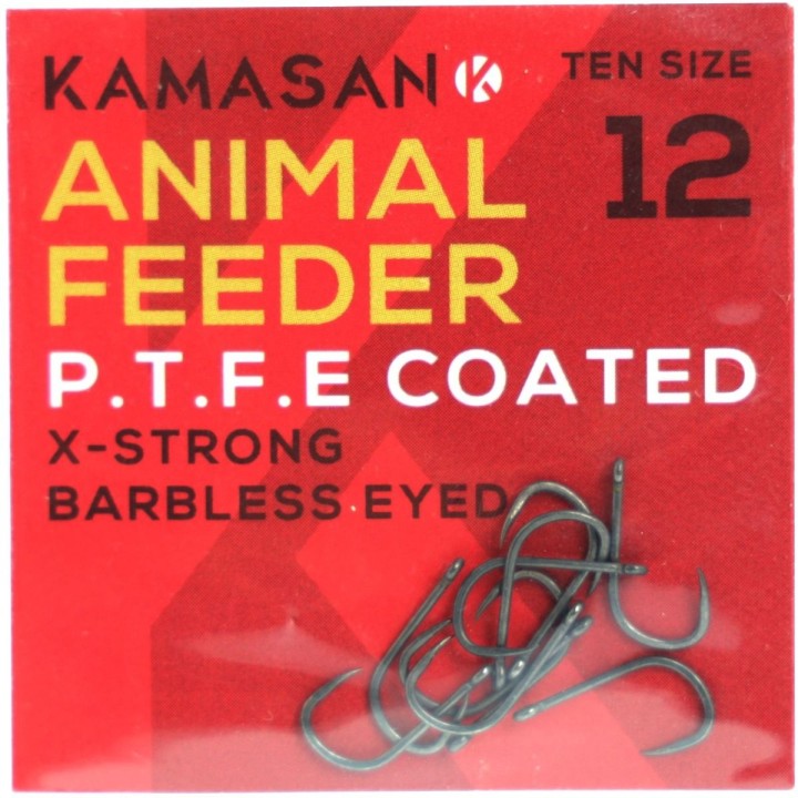 Haczyki Kamasan Animal Feeder P.T.F.E - roz. 12