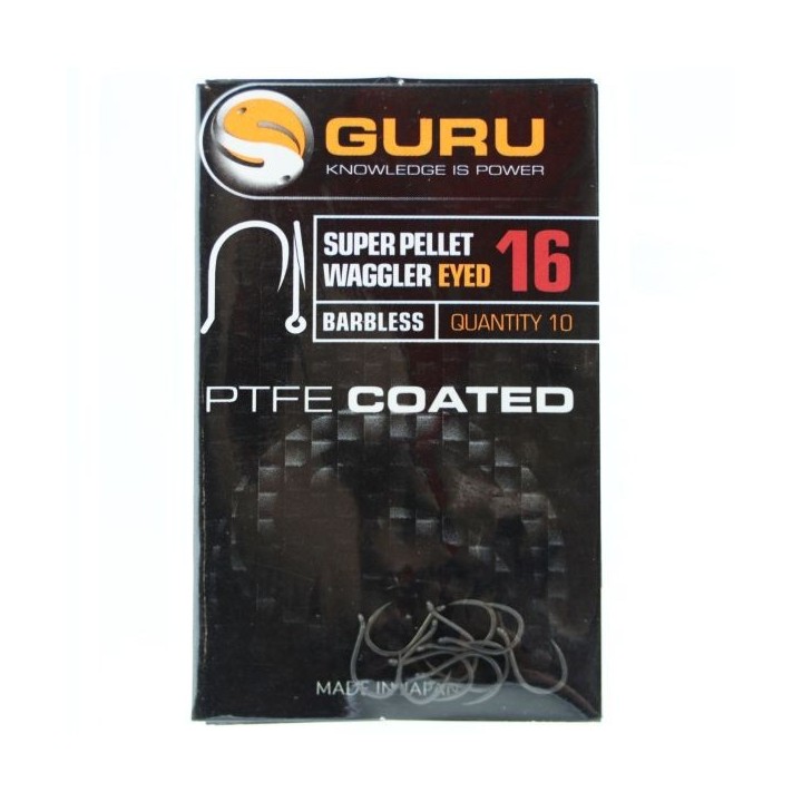 Haczyki Guru Super Pellet Waggler – roz. 16
