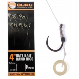 Przypony Guru QM1 With Bait Bands 10cm - roz. 14