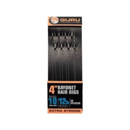 Przypony Guru QM1 With Bayonet Rigs 10cm - roz. 12