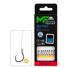 Przypony MIKADO MF14 z Gumką Hak 12 Żyłka 0.20mm/10cm - op.8szt.