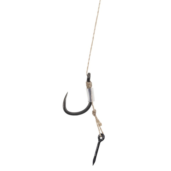 Przypony MIKADO MF14 Z Igłą Hak nr 10 Plecionka 0.12mm/10cm - op. 8 szt.