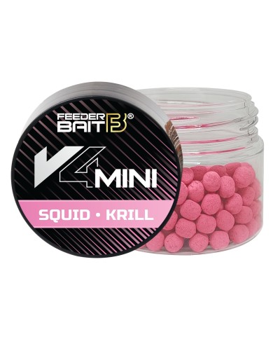Wafters V4 Mini FEEDER BAIT - Squid & Krill 4mm Wafters V4 Mini FEEDER BAIT - Squid & Krill 4mm