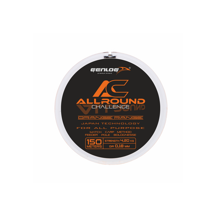 Żyłka Genlog Allround Orange Range 150m 0.30mm