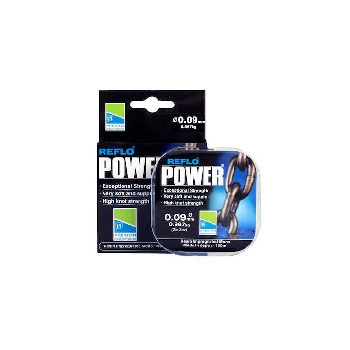Żyłka PRESTON Reflo Power 0.21mm - 100m
