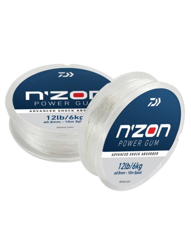 Amortyzator DAIWA N'Zon Power Gum 10m - 0,8mm Amortyzator DAIWA N'Zon Power Gum 10m - 0,8mm