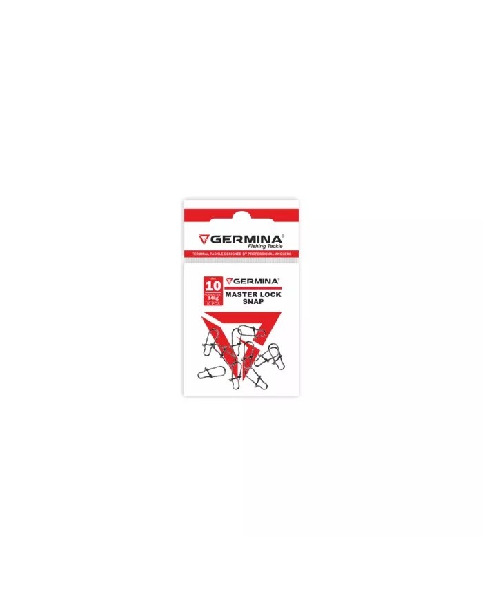 Agrafka GERMINA Master Lock - roz. 8 - op. 10 szt.