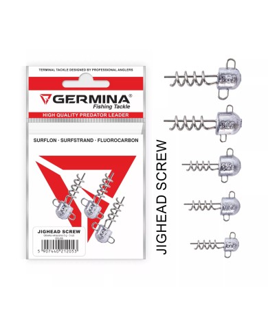 Główki z Wkrętem GERMINA 10g - 3 szt.