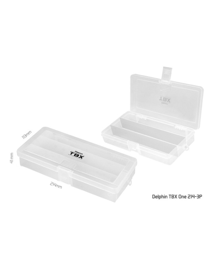 Pudełko DELPHIN TBX One 214-3P - 214x113x41mm