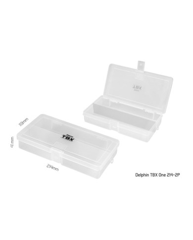 Pudełko DELPHIN TBX One 214-2P - 214x113x41mm