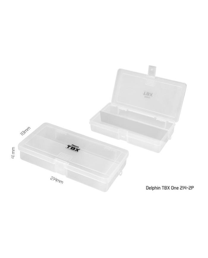 Pudełko DELPHIN TBX One 214-2P - 214x113x41mm