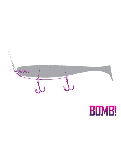 Dozbrojka Delphin BOMB! - roz. 1/0 / 12cm / 18kg