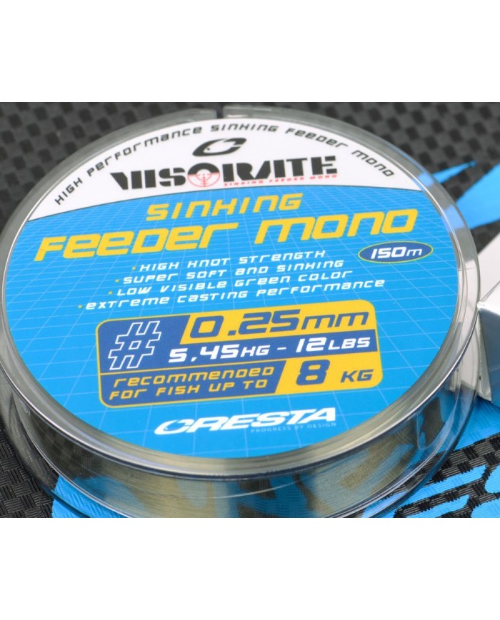 Żyłka Cresta Visorate Mono 0.25MM 150M Żyłka Cresta Visorate Mono 0.25MM 150M