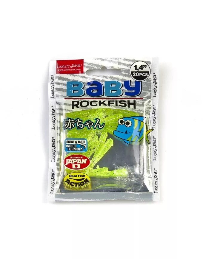 Guma LUCKY JOHN Baby Rockfish 1,4" 3.5cm - X071 - op. 20 szt.
