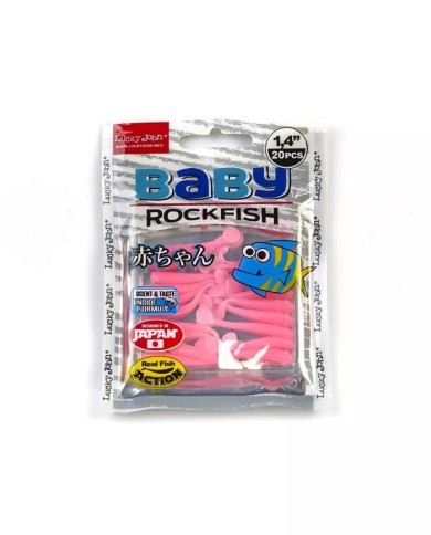 Guma LUCKY JOHN Baby Rockfish 1,4" 3.5cm - F05 - op. 20 szt.