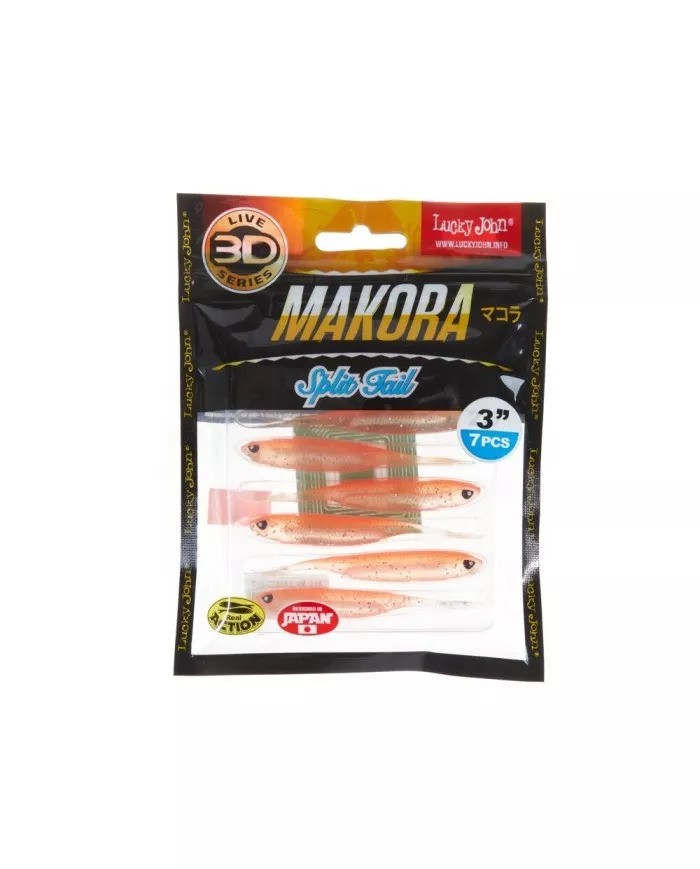 Lucky John 3D MAKORA SPLIT TAIL 3"