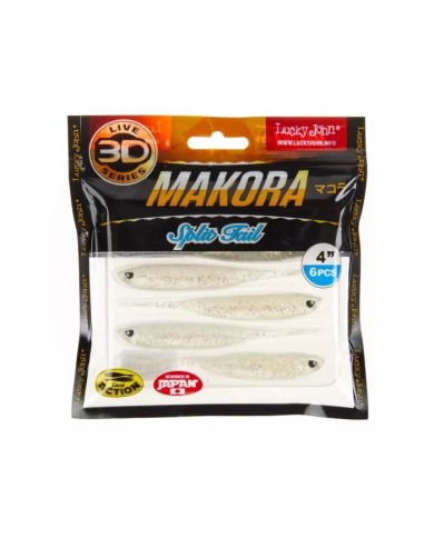 Lucky John 3D MAKORA SPLIT TAIL 4"