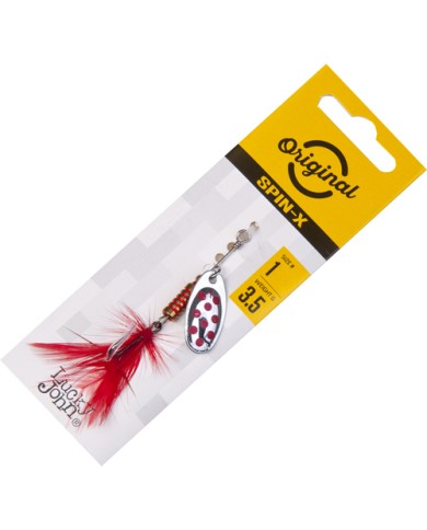 Obrotówka LUCKY JOHN Spin X Round nr 1 3.5g - SR