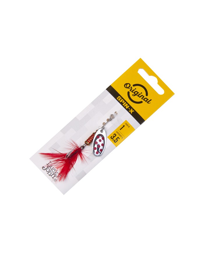 Obrotówka LUCKY JOHN Spin X Round nr 1 3.5g - SR