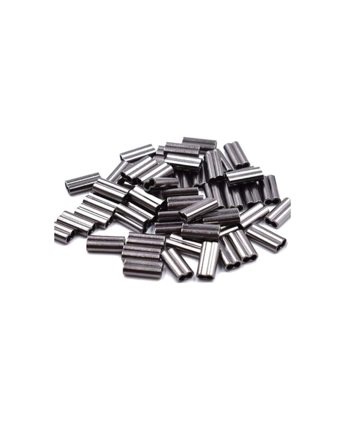 Tulejki zaciskowe 0.8mm Podwójne GERMINA Master Crimp - op. 20 szt.