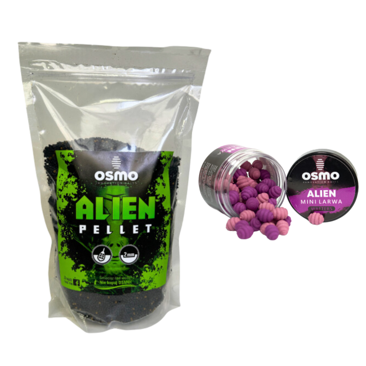 Zestaw OSMO Alien Mini Larwa Wafters + Pellet 2mm 800g