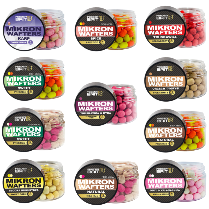 Zestaw przynęt FEEDER BAIT Mikron Wafters
