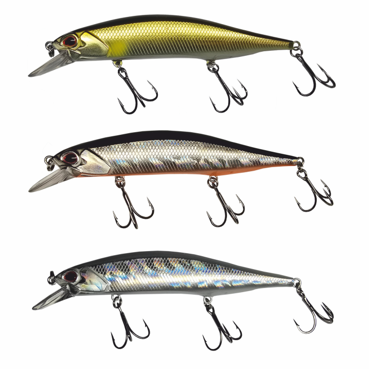 Zestaw 4 3x Wobler Twitch GERMINA Terminator 11.8 cm 14g Szczupak Sandacz
