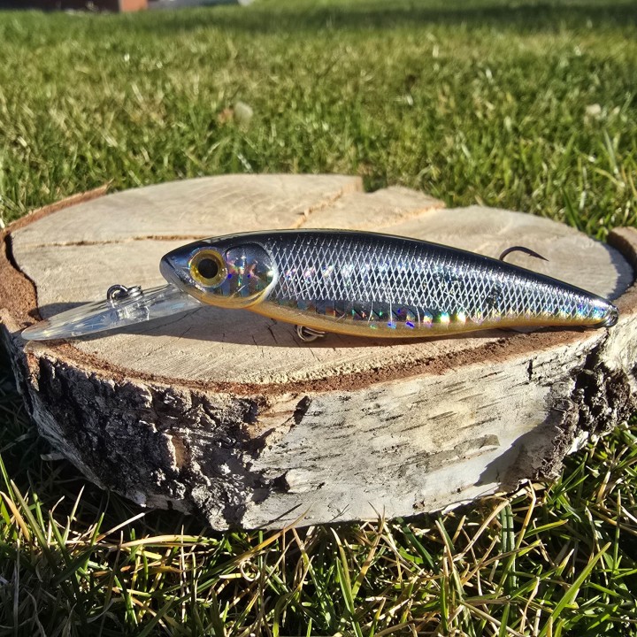 Wobler GERMINA Crank Bait 8cm 11,6g - Bleak