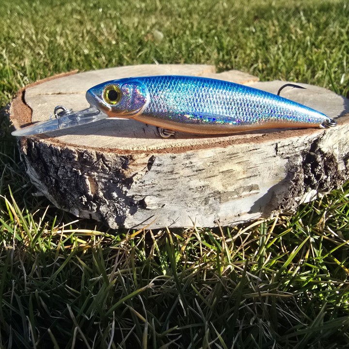 Wobler GERMINA Crank Bait 8cm 11,6g - Blue Bleak