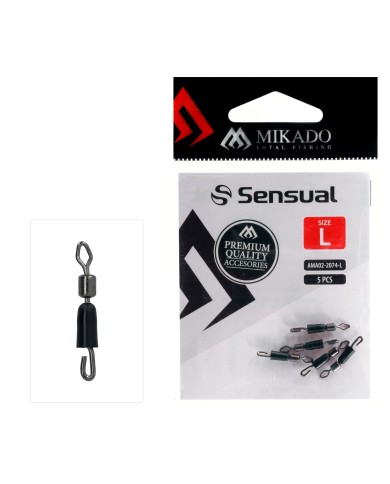 Szybkozłączka z krętlikiem MIKADO – roz. M - op. 5 szt.