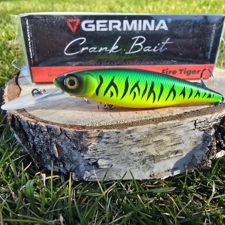 Wobler GERMINA Crank Bait 8cm 11,6g - Fire Tiger