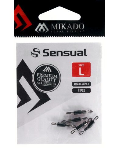 Szybkozłączka z krętlikiem MIKADO – roz. S - op. 5 szt.