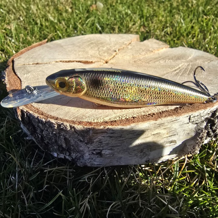 Wobler GERMINA Crank Bait 8cm 11,6g - Gold Rush