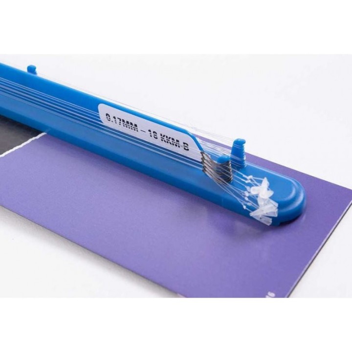 Przypony z gumką PRESTON KKM-B Hak 14 Żyłka 0.19mm 38cm - op. 8 szt.