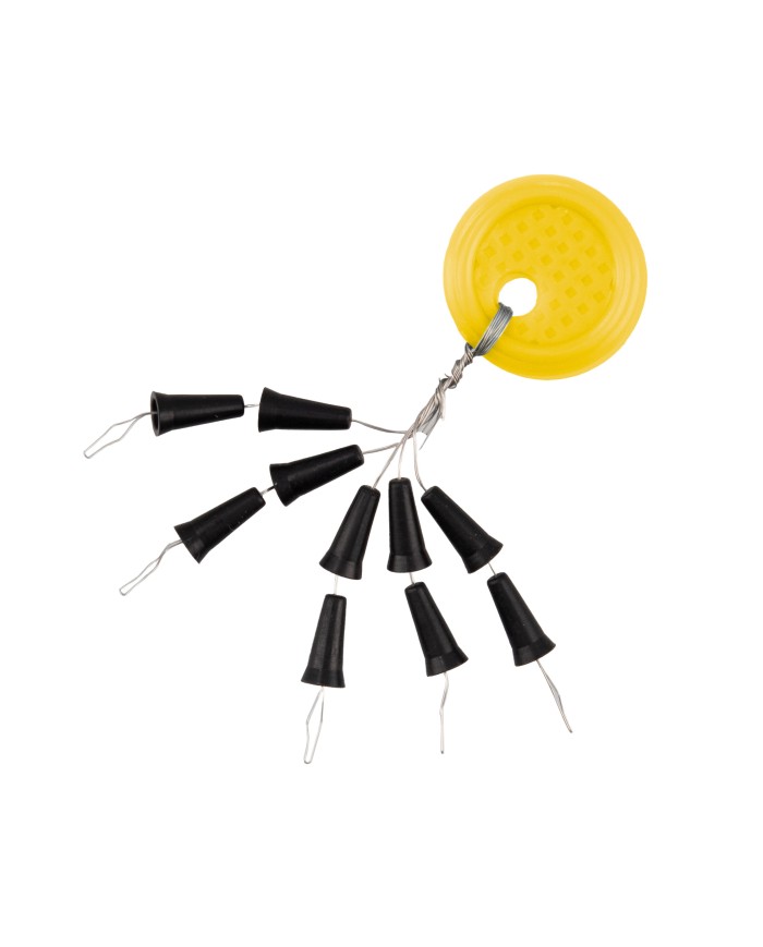 Stopery MIKADO Running Feeder Stoppers - roz. M - op. 10 szt.