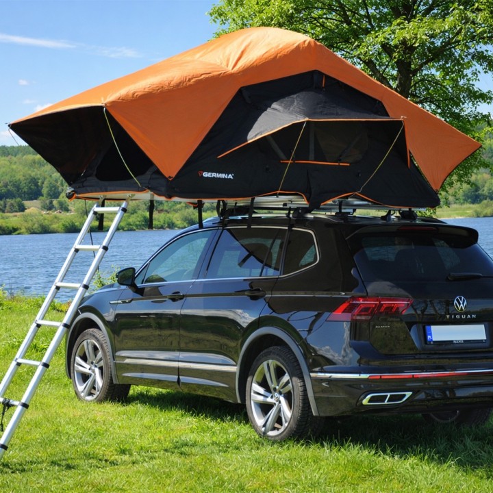 GERMINA RIFT 140 Namiot Dachowy Softshell 240x140cm Rooftop Tent 2-3 osoby
