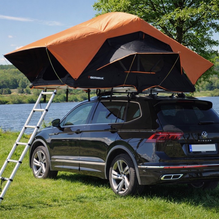 GERMINA RIFT 140 Namiot Dachowy Softshell 240x140cm Rooftop Tent 2-3 osoby